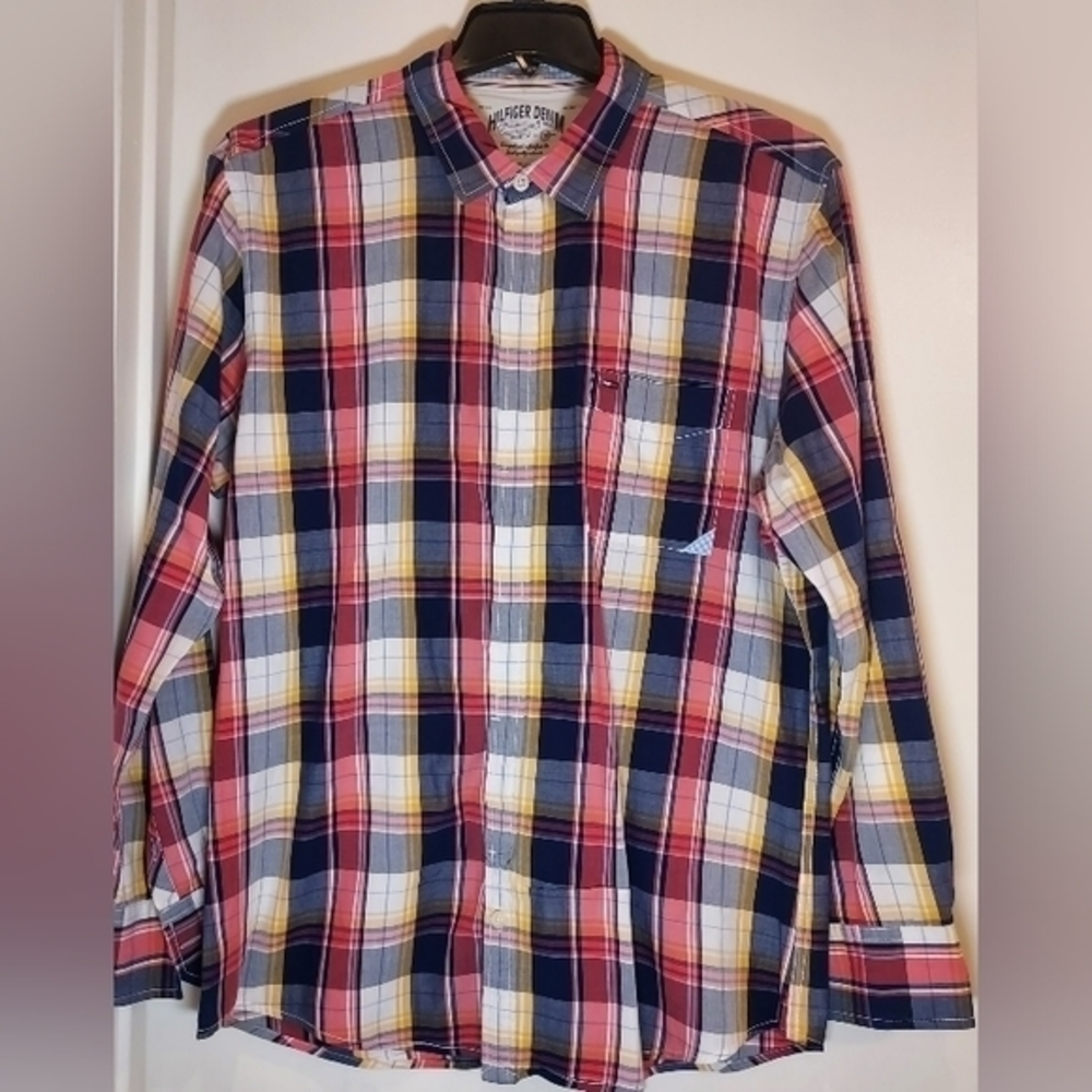 Hilfiger Denim Men's Long Sleeve‎ Shirt XL